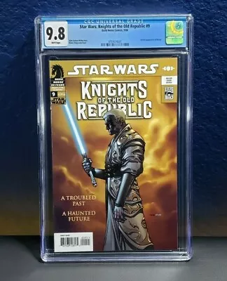 Buy Star Wars Knights Of The Old Republic #9 CGC 9.8 1st Appearance Of Revan • 1,182.72£