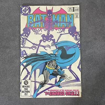 Buy 1983 DC Comics BATMAN #360 The Savage Skull NEWSSTAND VF/VF+ • 13.19£