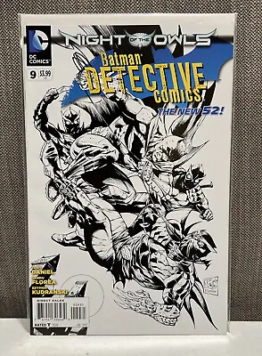 Buy Batman Detective Comics New 52 #9 - Night Of The Owls - 1:200 Variant Super Rare • 127.92£