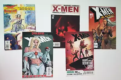 Buy Uncanny X-Men Annual #2000 #2001 #1 (2006) #2 (2009) #3 (2011) (Marvel Comics) • 11.99£