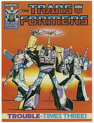 Buy TRANSFORMERS #123; VF, Marvel UK 1987; Comic Comics • 14.10£