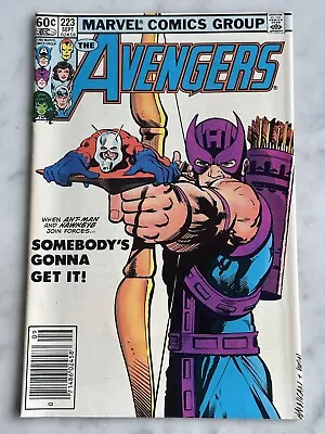 Buy Avengers #223 VF/NM 9.0 - Buy 3 For FREE Shipping! (Marvel, 1982) • 7.60£