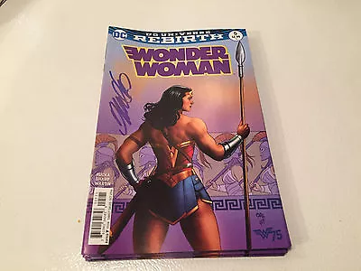 Buy Signed Frank Cho Dc Comics Wonder Woman #5 Variant W/coa 200% Guarantee • 15.98£