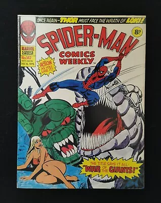 Buy Spider-man Comics Weekly No. 147 1975 - - Classic Marvel Comics + THOR IRONMAN • 10.99£