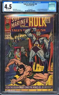 Buy Tales To Astonish 90 CGC 4.5 *NEED TO RESCAN • 99.38£