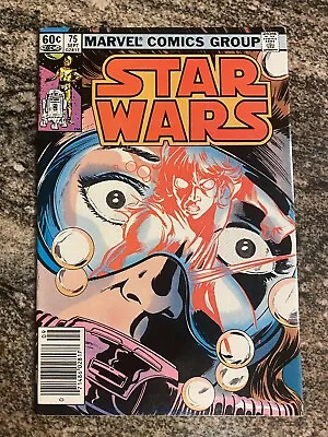 Buy Star Wars #75 Newsstand Marvel 1983 VF+ • 8.03£