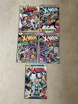 Buy Uncanny X-Men #89, 97-100 (5 Issues) 1974-76 VG To VF Grade • 50£