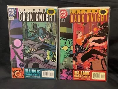 Buy Batman Legends Of The Dark Knight Blink Story Arc 3 Issues 156 157 158 DC 2002 • 10.44£