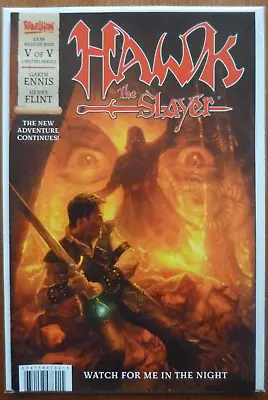 Buy Hawk The Slayer #5..ennis/flint..rebellion/2000ad 2022 1st Print..vfn+ • 5.99£