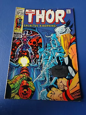 Buy 1969 The Mighty Thor Comic, 162, Galactus • 39.52£