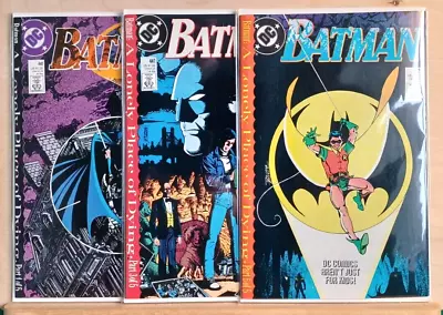 Buy Batman #440, 441, 442 (DC 1989) KEY 1st Tim Drake As Robin - All NM Unread • 30£