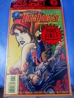 Buy Mickey Spillane's Mike Danger (1996 Cover B )#7 Never Opened. Tekno Comics  • 3.60£