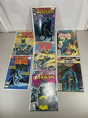 Buy Lot Of 7 VF DC Detective Comics 501, 509, 513, 560, 567, 582, 600 • 31.58£