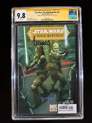 Buy Star Wars: The High Republic #10 CGC 9.8 SS (2021) - Signed Jeanty & Karl Story • 94.87£