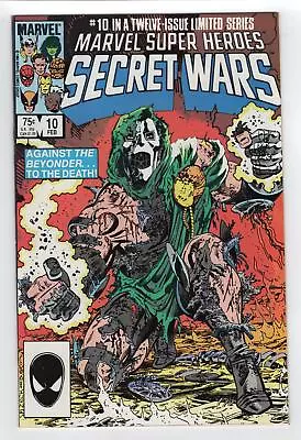 Buy 1985 Marvel Super Heroes Secret Wars #10 Beyonder Doctor Doom Cover Direct Rare • 46.36£