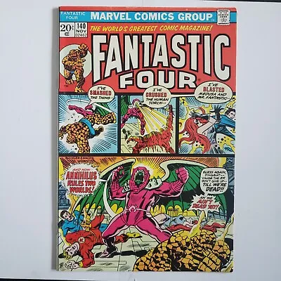 Buy Fantastic Four #140 Vol. 1 (1961) 1973 Marvel Comics Annihilus Appearance! • 25.74£