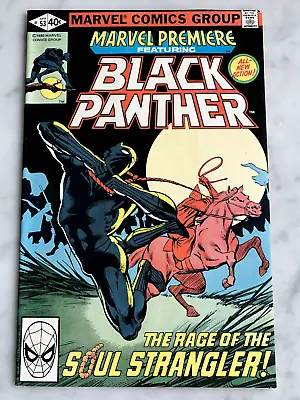Buy Marvel Premiere W/ Black Panther #53 KEY Iconic Miller Cover In HG! (1980) • 17.76£