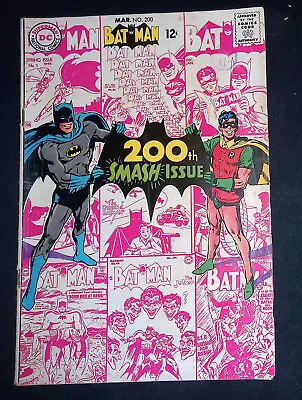 Buy Batman #200 Silver Age DC Comics Neal Adams Debut F- • 89.99£