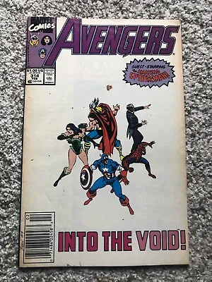 Buy Marvel Comics The Avengers #314 Feb 1990. Newsstand • 2.57£