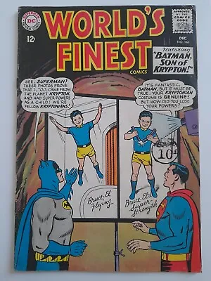 Buy World's Finest #146 Dec 1964 Fair/Good 1.5 Batman, Son Of Krypton • 4.99£