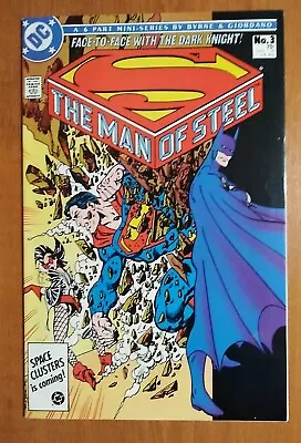 Buy Superman Man Of Steel #3 - John Byrne - DC Comics 1st Print 1986 • 6.99£