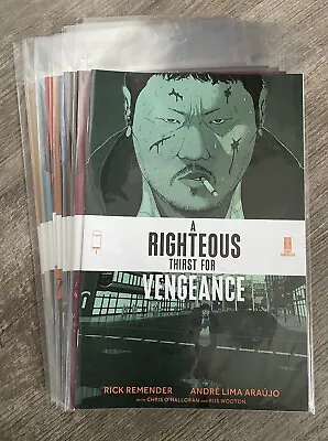 Buy A RIGTHEOUS THIRST FOR VENGEANCE #1, 2, 3, 4, 5, 6, 7, 8, 9, 10 11 Rick Remender • 15£