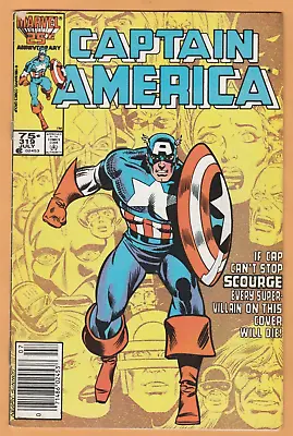 Buy Captain America #319 - Newsstand  - GD/VG • 1.54£
