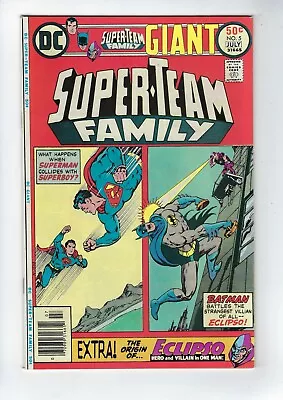 Buy SUPER-TEAM FAMILY # 5 (Batman & Eclipso / Superman & Superboy, JULY 1976), VF- • 7.95£