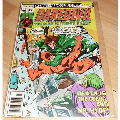 Buy Daredevil (1964 1st Series) #153...Published July 1978 By Marvel • 11.95£