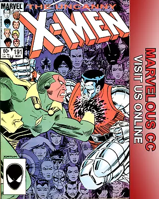 Buy 1985 Marvel Uncanny X-Men #191 Nimrod 1st Appearance Spider-Man Cameo Copper Age • 6.94£
