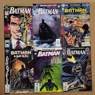 Buy Batman Annual #14,15,21,22,26 Plus #0 Lot Of 6 DC 1990 To 2007 VF+ Avg • 11.82£
