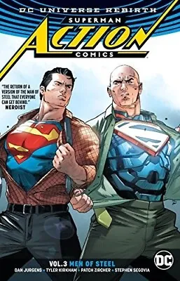 Buy Action Comics Vol. 3: Men Of Steel Tp Vf/nm Dc • 14.95£