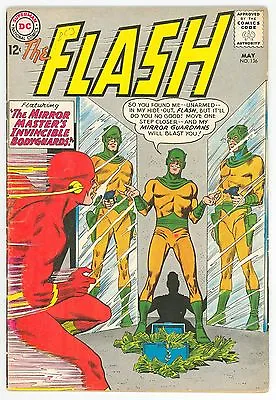 Buy Flash 136 5.5 6.0 1st Dexter Miles Mirror Master's Invincible Bodyguards 1963 • 47.96£