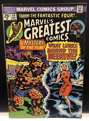 Buy Marvel's Greatest Comics #49 Comic , Marvel Comics Fantastic Four’ • 4.49£