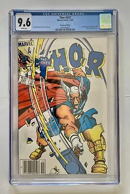 Buy The Mighty Thor #337 CGC 9.6 Newsstand, 1st Appearance Of Beta Ray Bill (1983) • 112.99£