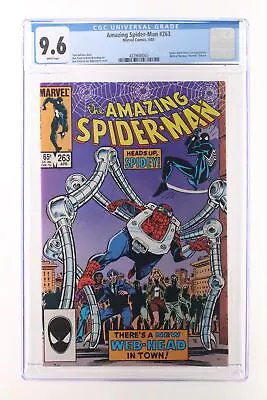 Buy Amazing Spider-Man #263 - Marvel Comics 1985 CGC 9.6 Spider-Kid + Black Cat Appe • 54.82£
