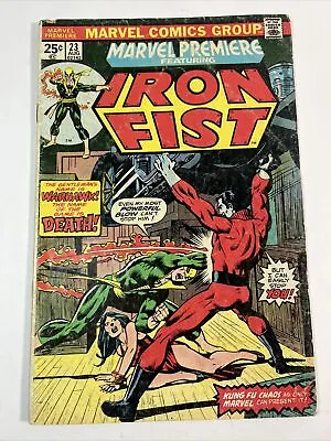 Buy Marvel Premiere #23 Featuring Iron Fist Marvel 1975 • 5.78£