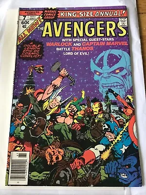 Buy  Avengers King-Size Annual #7  Thanos Warlock Jim Starlin • 37.50£