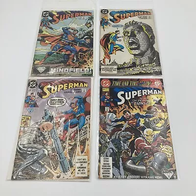 Buy Superman Comics #33, 39, 52, 55 (4 Issues) DC Comics 1989 • 8£