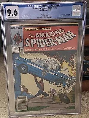 Buy Amazing Spider Man #306 CGC 9.6 Rare High Grade NEWSTAND!! • 217.33£