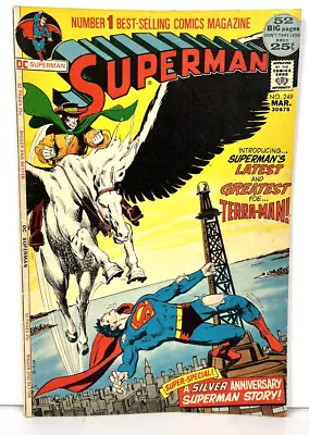 Buy Superman #249 (March 1972 DC) Neal Adams Art, 52 Pgs, FN/VF • 14.22£