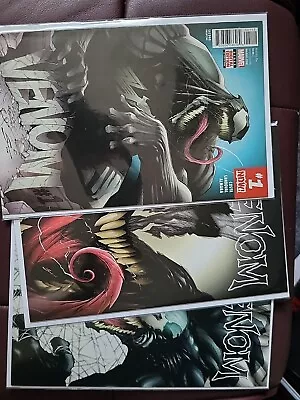 Buy Venom 2016 Series Set. Issues 1 2 3 Issue 1 Is A 2nd Print • 12.99£