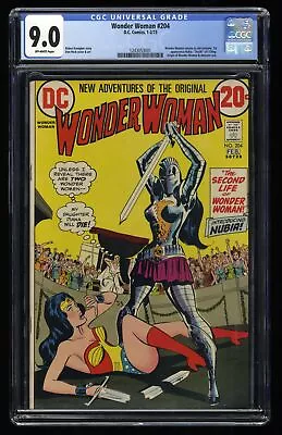 Buy Wonder Woman #204 CGC VF/NM 9.0 1st Appearance Nubia Origin Of WW And Amazons! • 415.52£