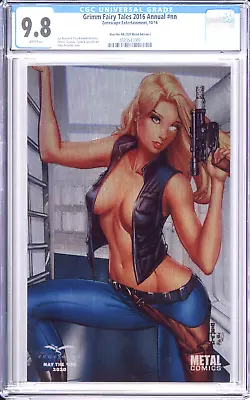 Buy ZENESCOPE GRIMM FAIRY TALES 2016 ANNUAL CGC 9.8 MAY 4th METAL STAR WARS COSPLAY • 138.36£
