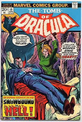 Buy Tomb Of Dracula 19 VF+ 1974 Rachel Van Helsing Blade Gil Kane • 40.21£