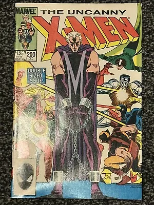 Buy Uncanny X-Men #200 | “The Trial Of Magneto!” | Marvel Comics • 15£