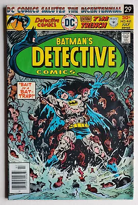Buy Lot Of 7 Detective Comics – Bronze Age – Dc Batman 461 462 463 464 465 467 468 • 80.31£