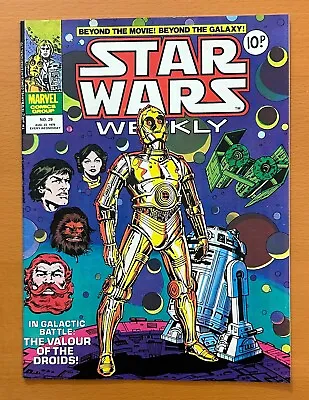 Buy Star Wars Weekly #29 (Marvel UK 1978) FN+ Condition Comic Magazine • 14.50£