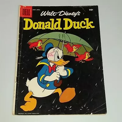 Buy Walt Disney's Donald Duck #58 March April 1958 Dell Publishing Silver Age • 7.99£