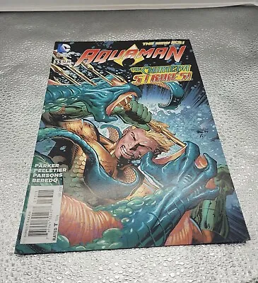 Buy DC Comics Aquaman 33 The Chimeba Strike 5 The 52 Direct SalesRated Teen Sep 2014 • 10.09£